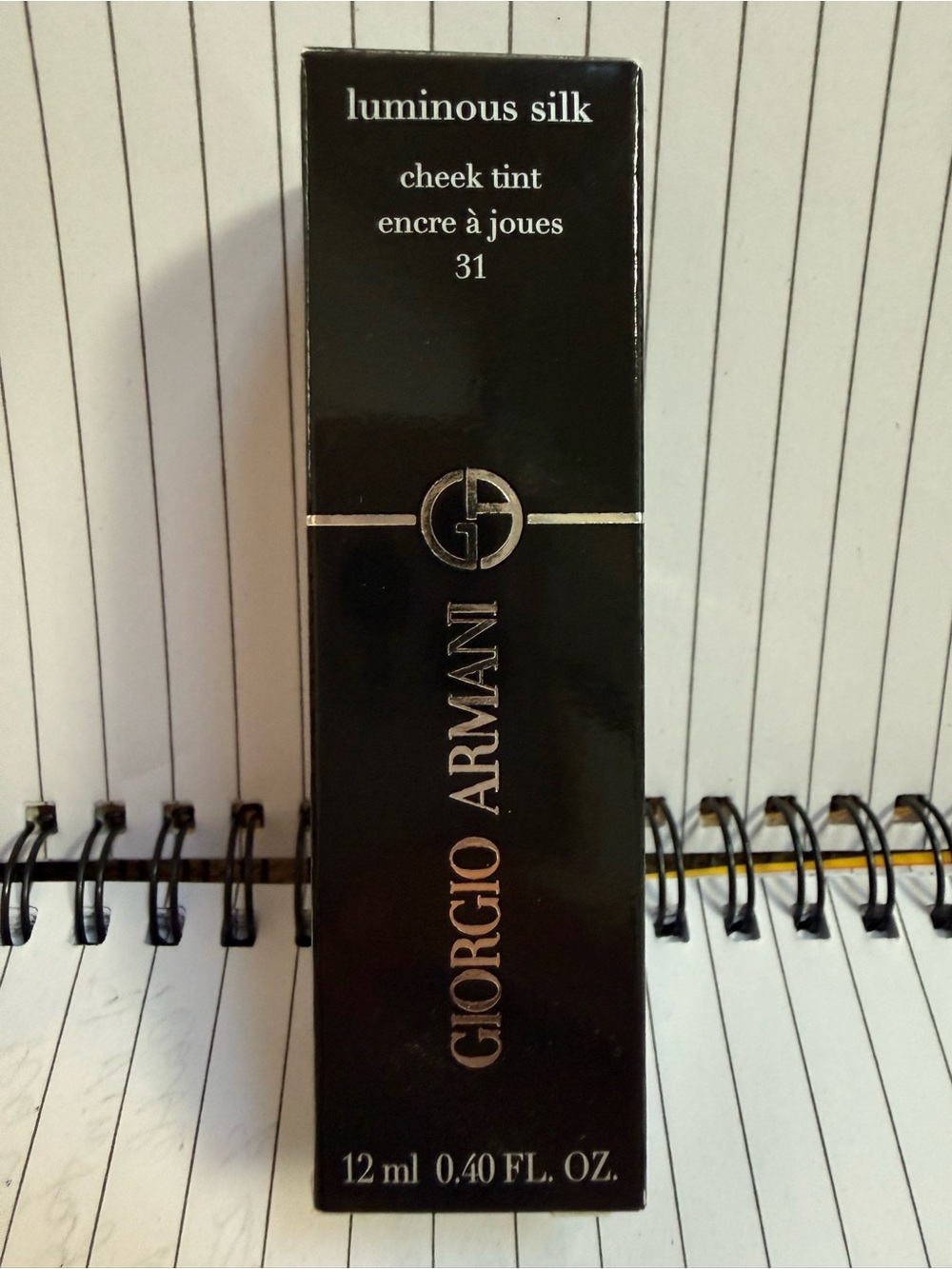 Armani Luminous Silk Cheek Tint Vivid Coral Box 31 New 12 ml